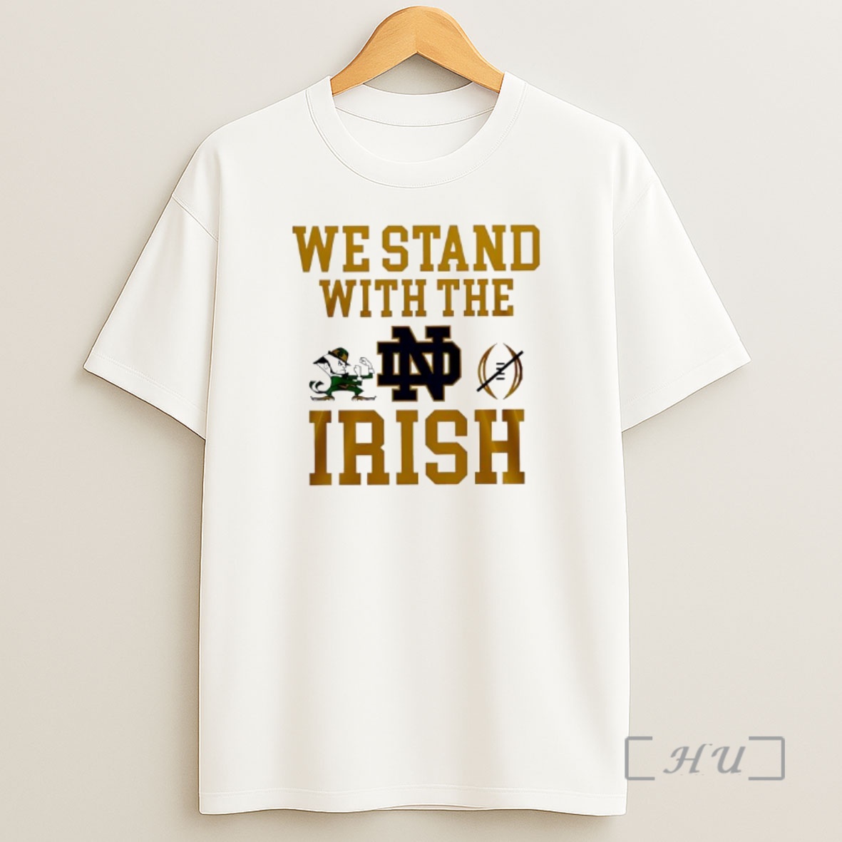 Officials We Stand With The Irish Robbed College Football Payoff Ornaments Shirt Sweatshirt Tee