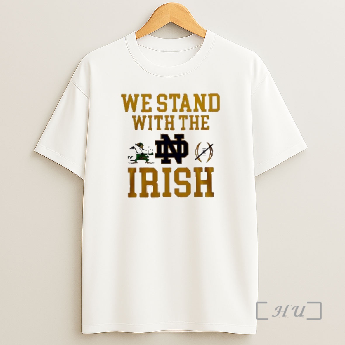 Officials We Stand With The Irish Robbed College Football Payoff Shirt Sweatshirt Tee
