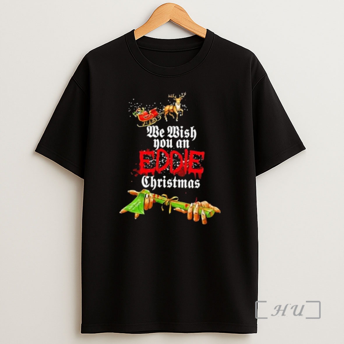 Officials We Wish You An Eddie Christmas Premium Shirt Sweatshirt Tee