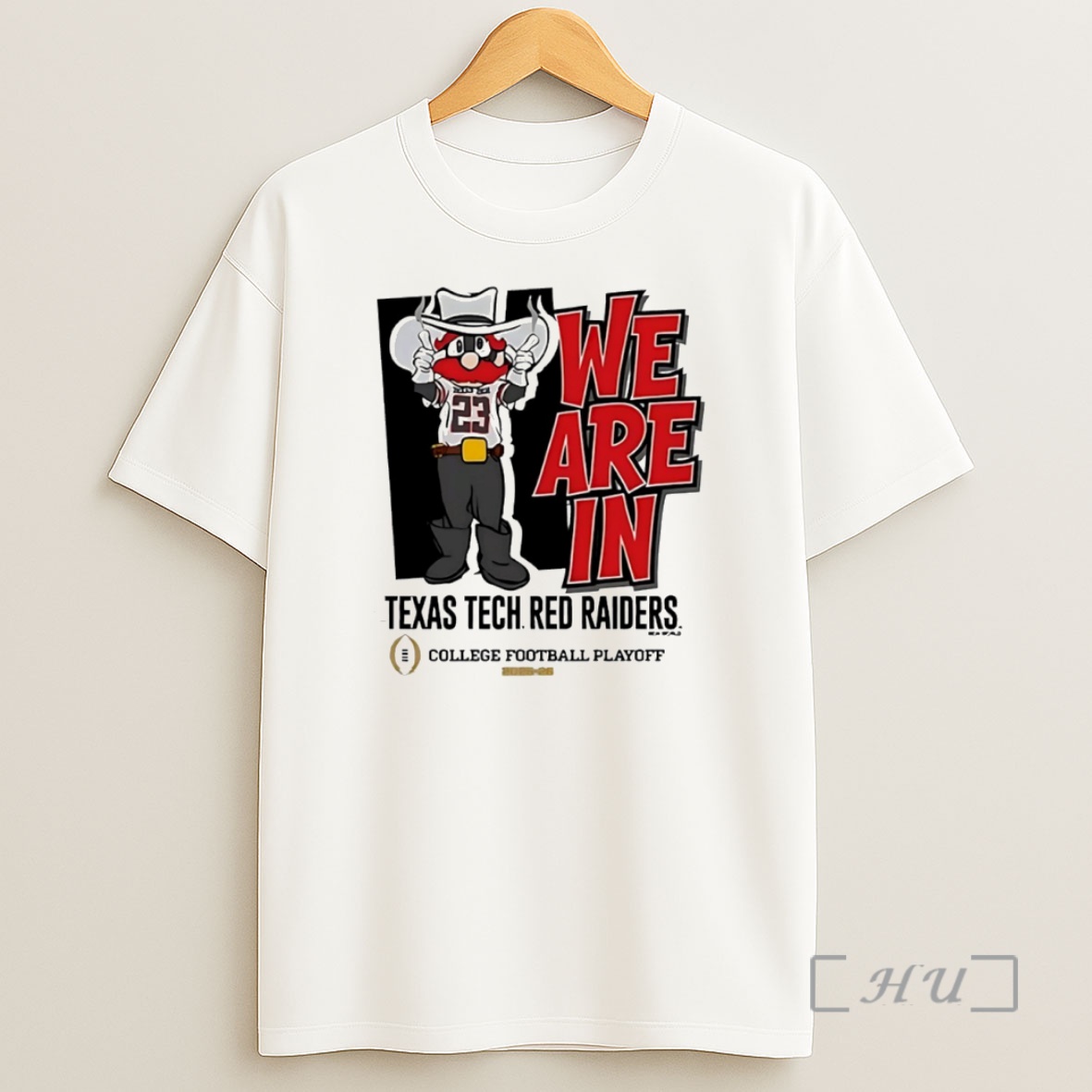 Officials We Are In Texas Tech Red Raiders 2025 2026 Cfp Bound Mascot Circle Shirt Sweatshirt Tee