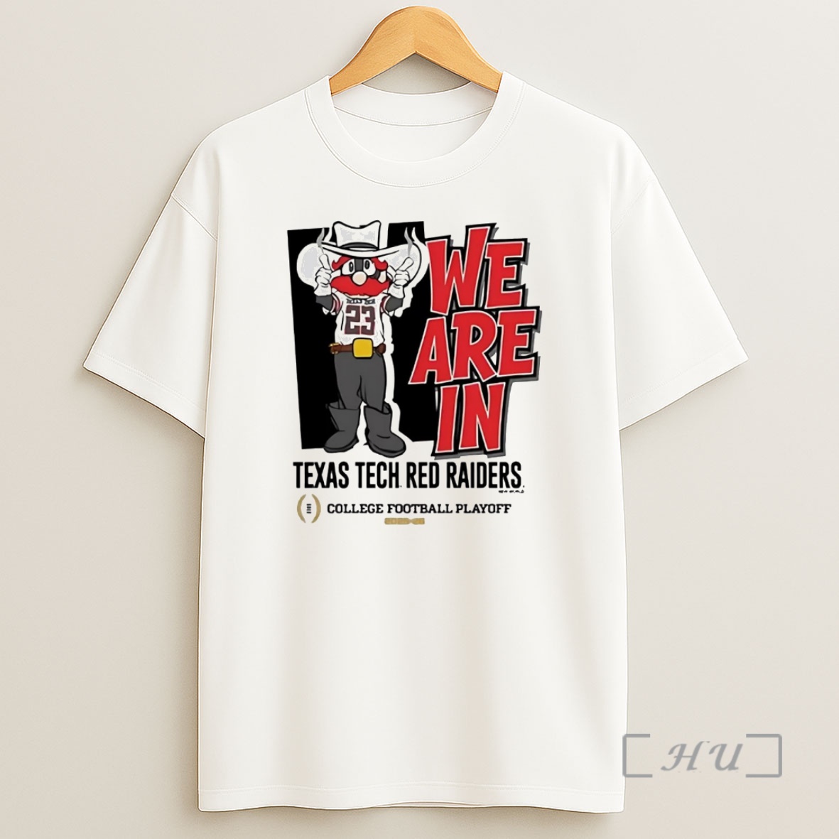 Officials We Are In Texas Tech Red Raiders 2025 College Football Playoff Premium Shirt Sweatshirt Tee