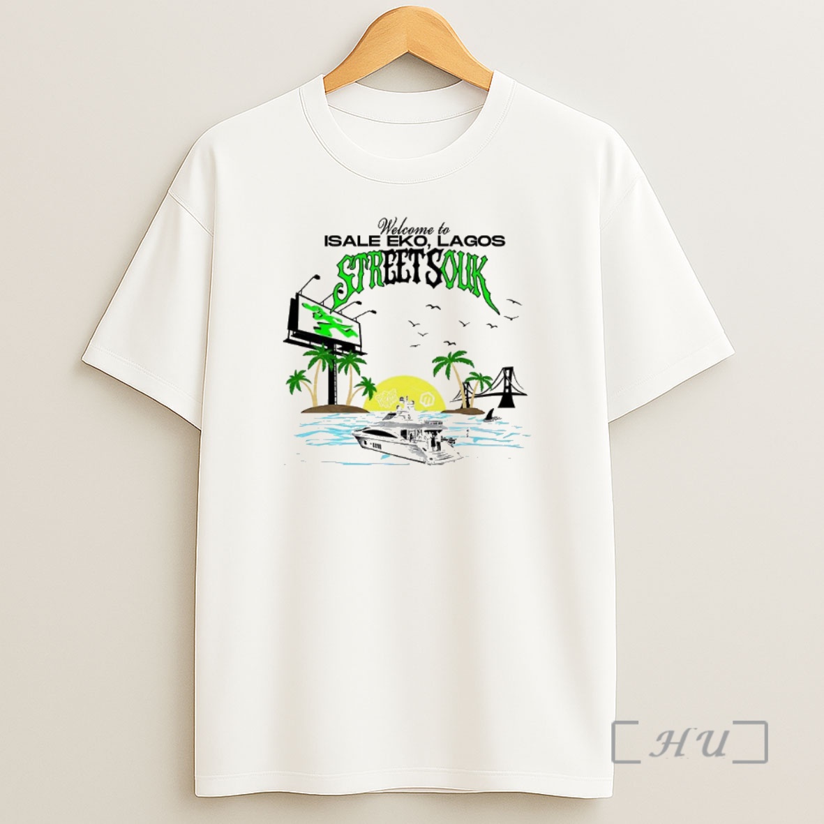 Officials Welcome To Isale Eko Lagos Street Souk Premium Shirt Sweatshirt Tee