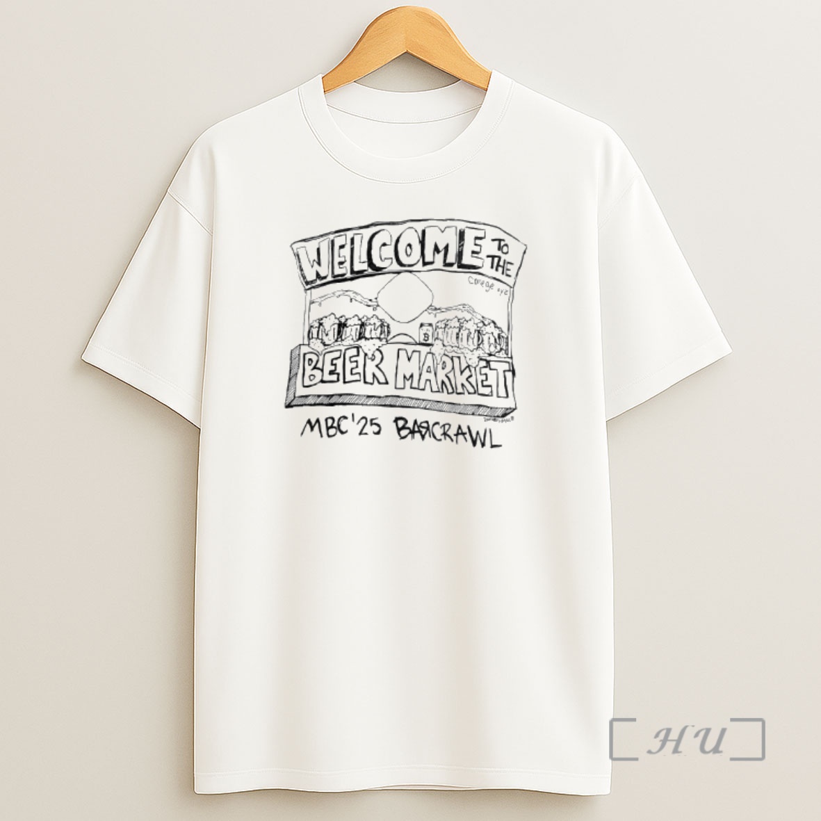 Officials Welcome To The Beer Market Mbc25 Barcrawl Shirt Sweatshirt Tee