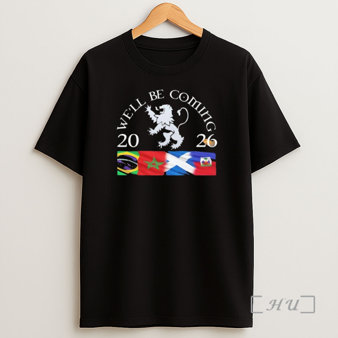 Officials Well Be Coming Scotland Brazil Morocco Haiti 2026 Shirt Sweatshirt Tee