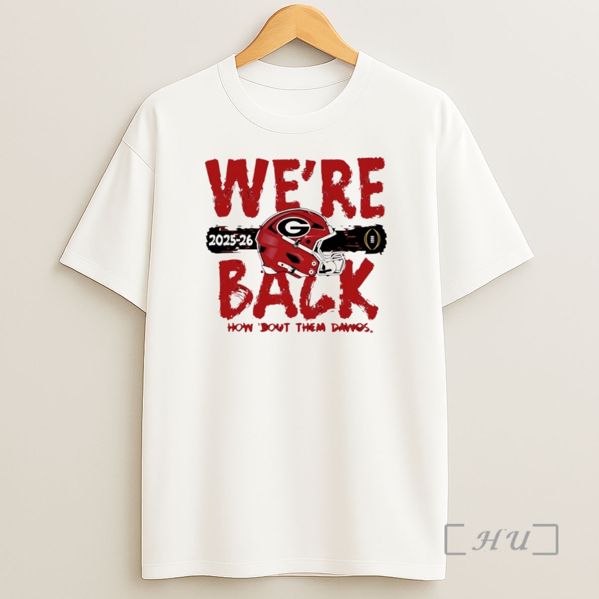 Officials Were Back Georgia Bulldogs 2025 Cfp Bound Helmet Circle Shirt Sweatshirt Tee