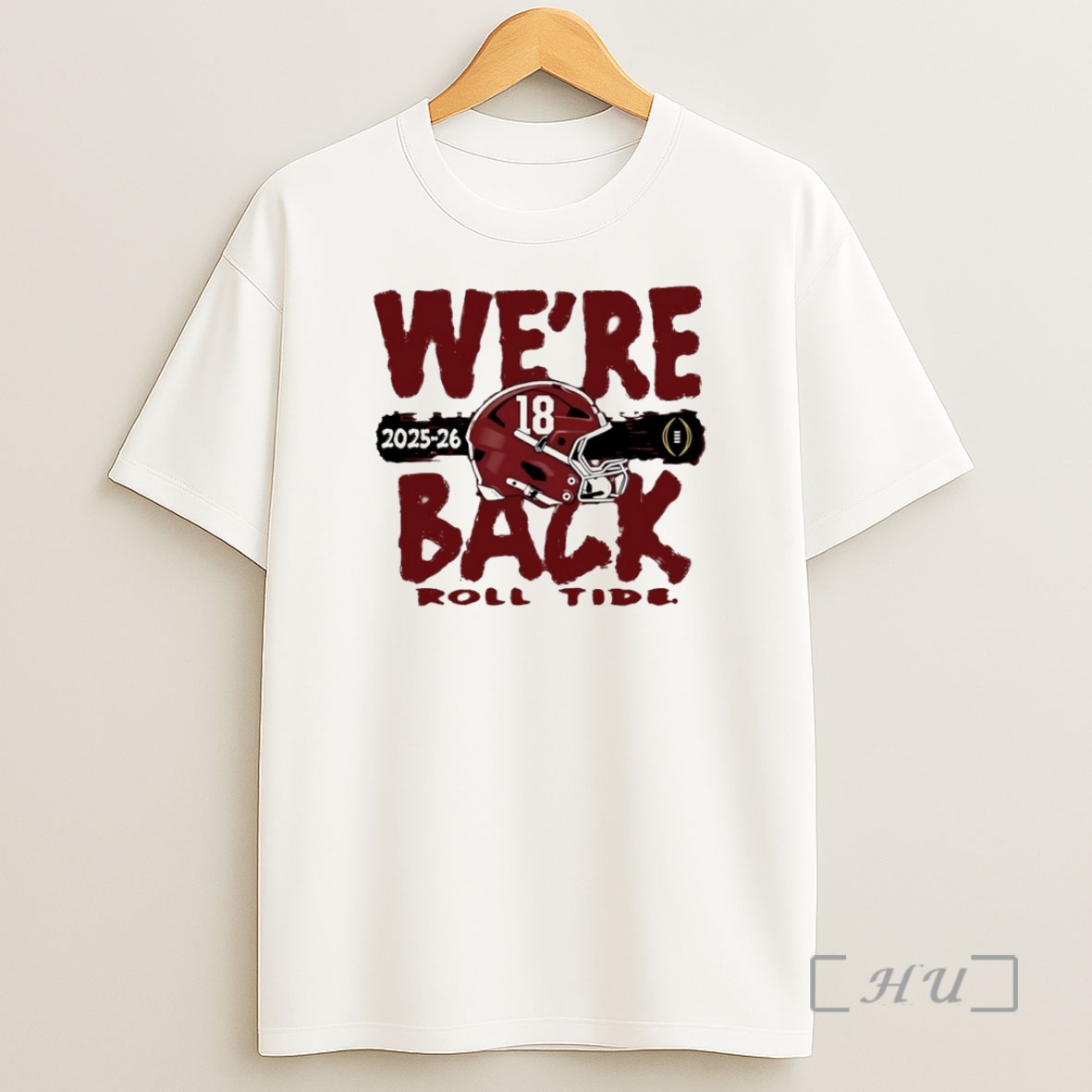 Officials Were Back Roll Tide Alabama Crimson Tide 2025 Cfp Bound Helmet Circle Shirt Sweatshirt Tee