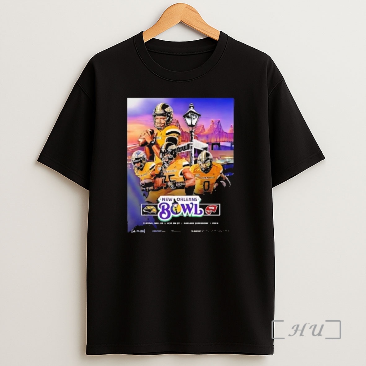 Officials Western Kentucky Hilltoppers Vs Southern Miss Golden Eagles 2025 New Orleans Bowl Shirt Sweatshirt Tee