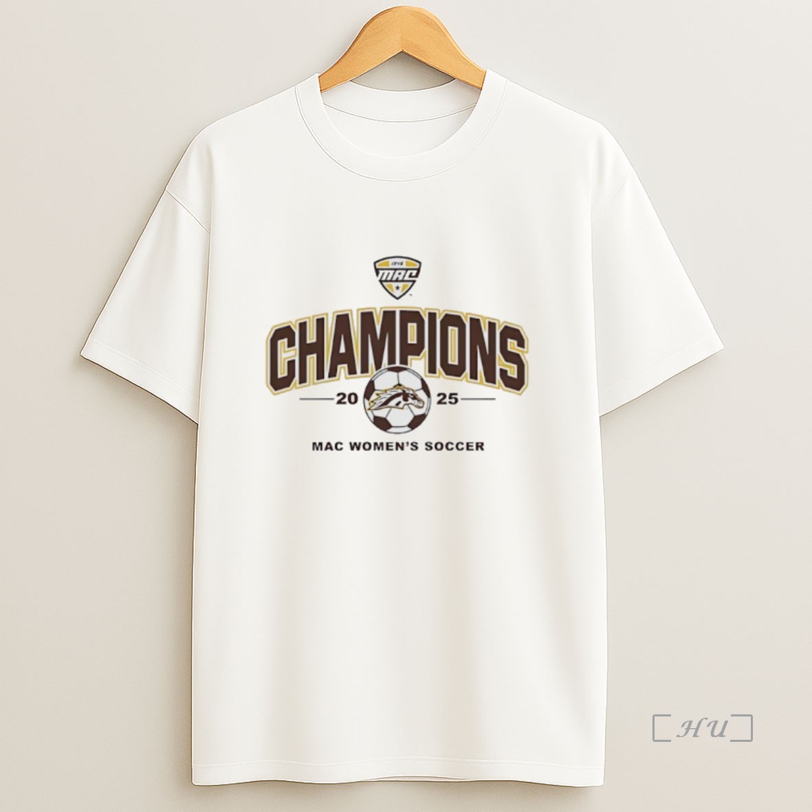 Officials Western Michigan Broncos 2025 Mac Soccer Champions Premium Shirt Sweatshirt Tee