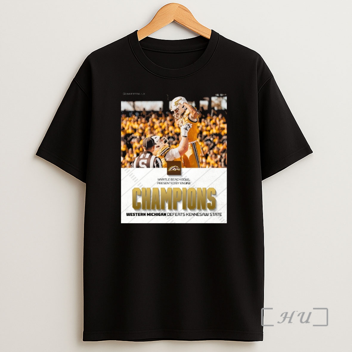 Officials Western Michigan Broncos Defeated Kennesaw State 2025 Myrtle Beach Bowl Shirt Sweatshirt Tee