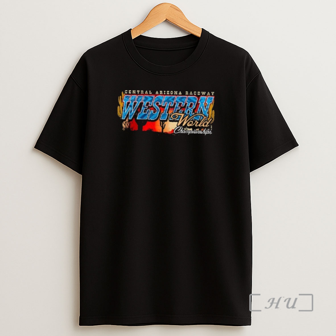 Officials Western World Championships Central Arizona Raceway Car Racing Graphic Double Sided Graphic Shirt Sweatshirt Tee