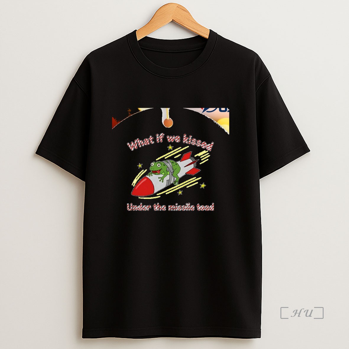 Officials What If We Kissed Under The Missile Toad Circle Premium Shirt Sweatshirt Tee