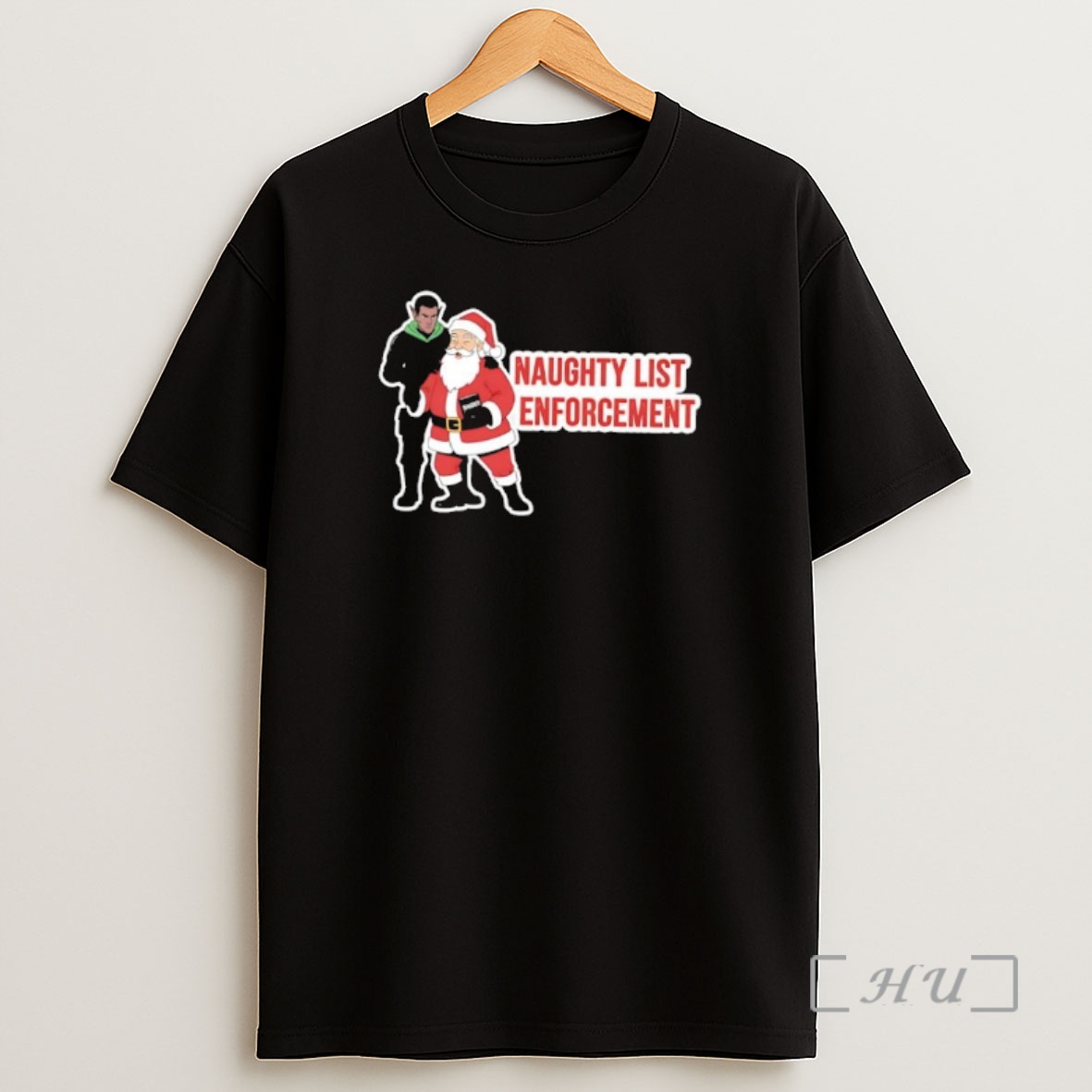 Officials When Santa Needs A Time Out Naughty List Enforcement Squad Premium Shirt Sweatshirt Tee