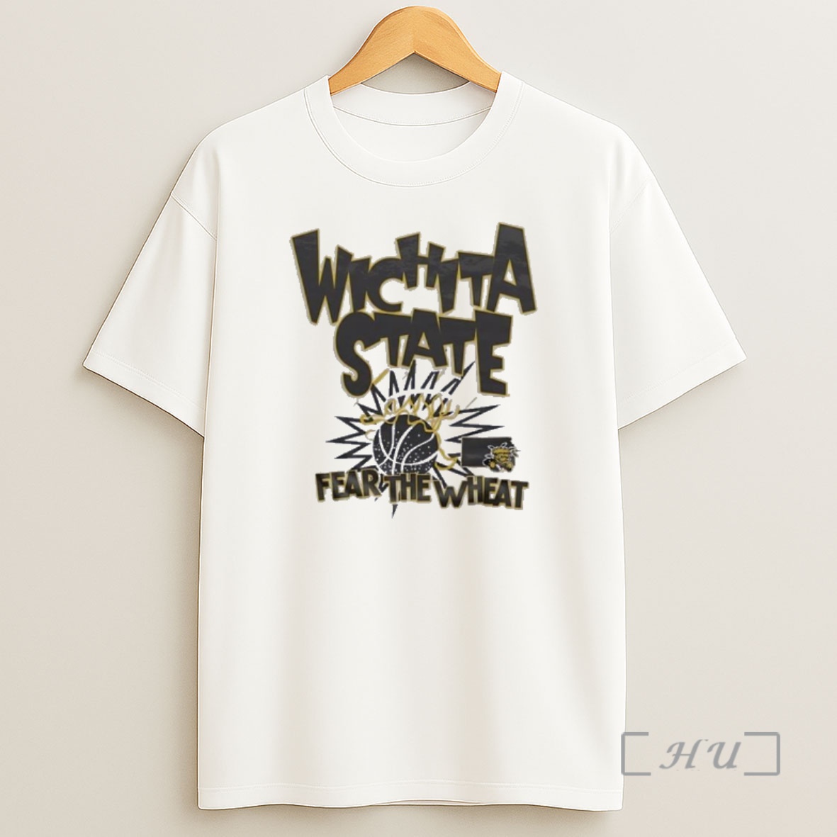 Officials Wichita State Basketball Slam Fear The Wheat Premium Shirt Sweatshirt Tee