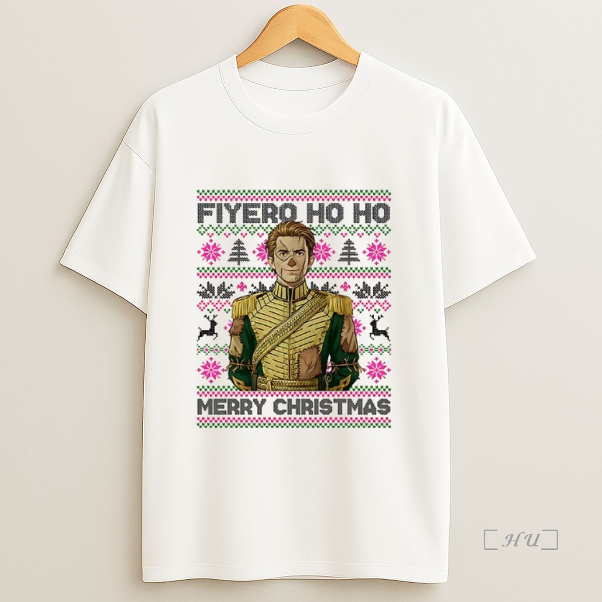Officials Wicked Fiyero Ho Ho Prince Fiyero Wicked Merry Christmas Ugly Premium Shirt Sweatshirt Tee