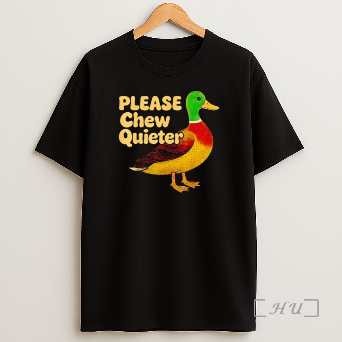 Officials Wild Duck Please Chew Quieter Sarcastic Animal Premium Shirt Sweatshirt Tee