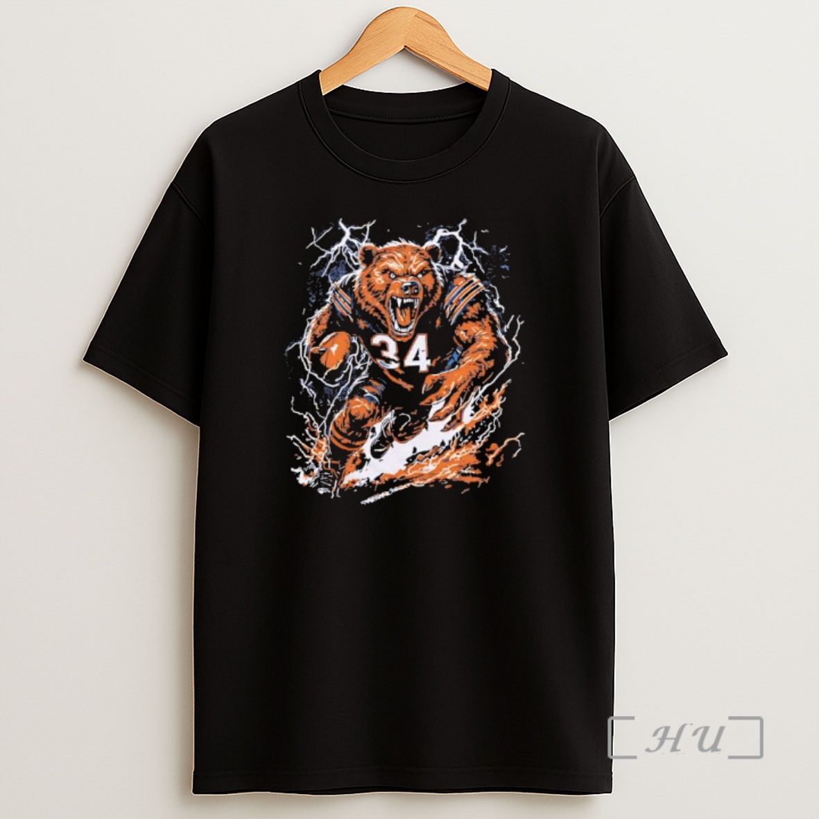 Officials Windy City Beast 34 Chicago Bears Jersey Shirt Sweatshirt Tee