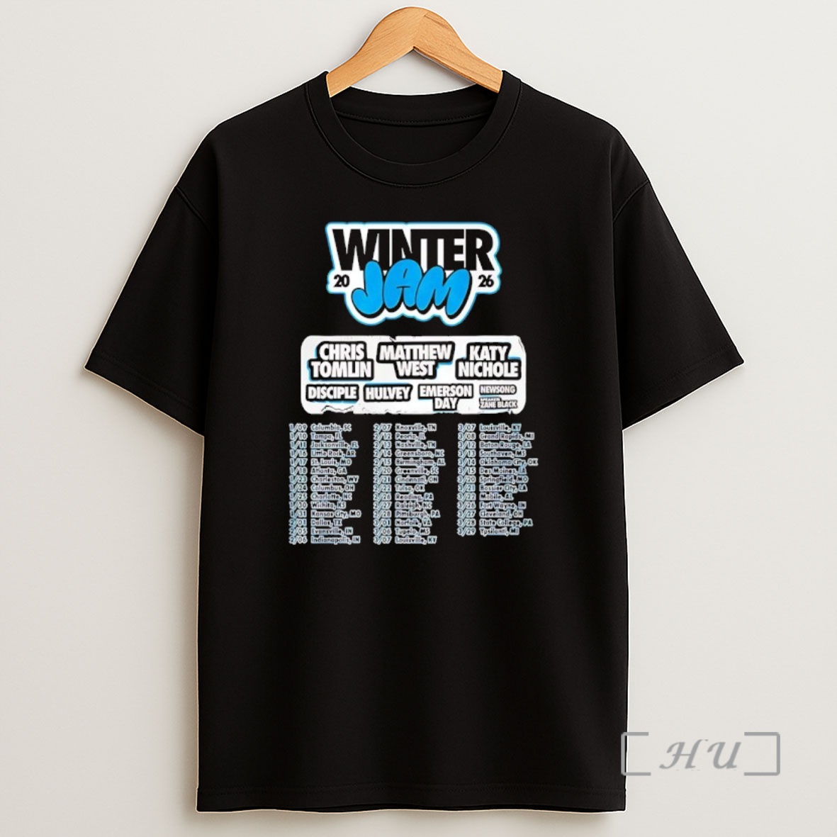 Officials Winter Jam Tour 2026 Shirt Sweatshirt Tee