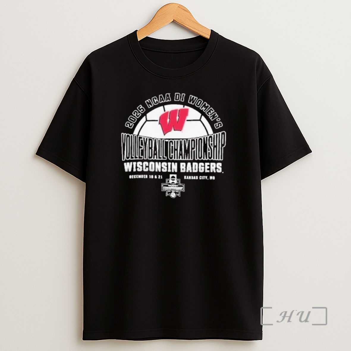 Officials Wisconsin Badgers 2025 Ncaa Division I Womens Volleyball Championship Bound Shirt Sweatshirt Tee