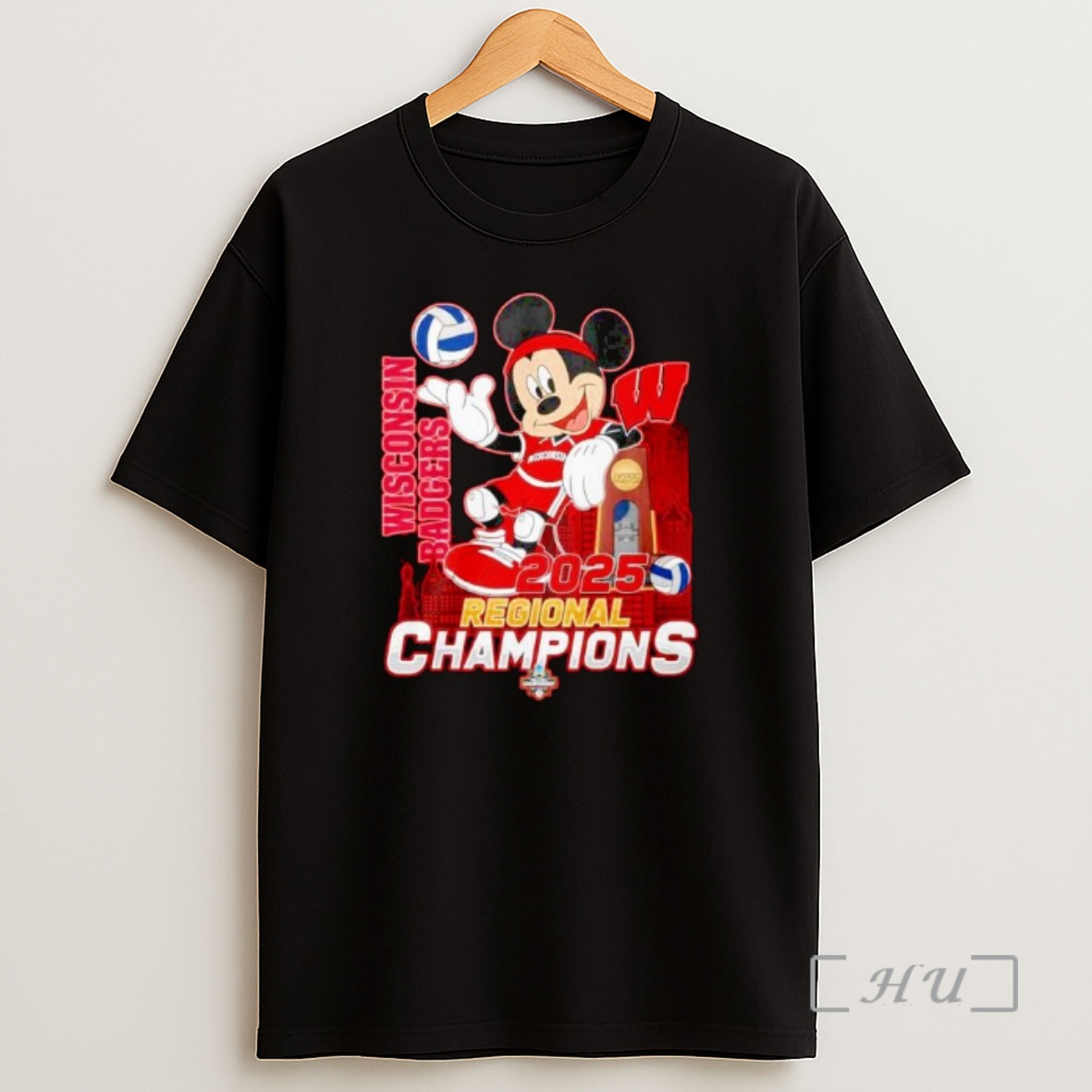 Officials Wisconsin Badgers 2025 Regional Champions Football Celebrating Ornaments Shirt Sweatshirt Tee