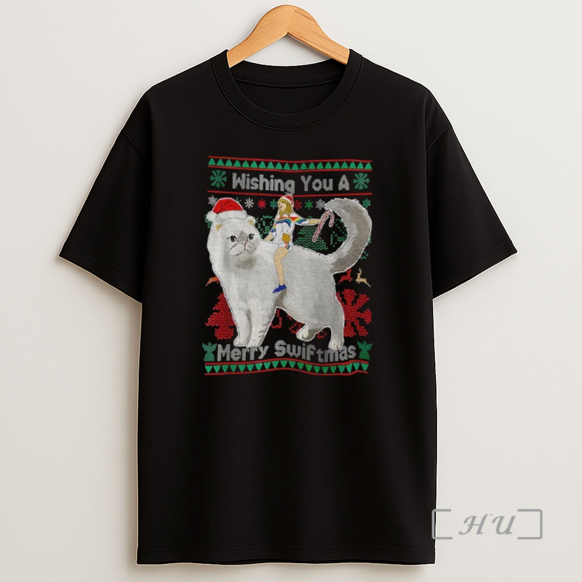 Officials Wishing You A Merry Swiftmas Ugly Xmas Premium Shirt Sweatshirt Tee