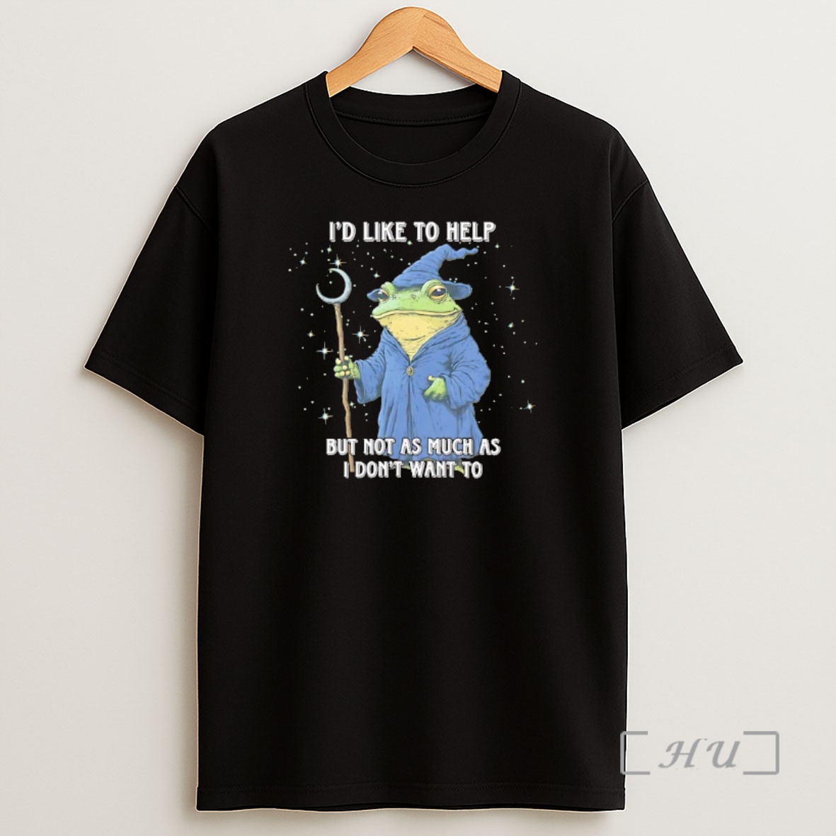 Officials Wizard Frog Id Like To Help But Not As Much As I Dont Want To Shirt Sweatshirt Tee