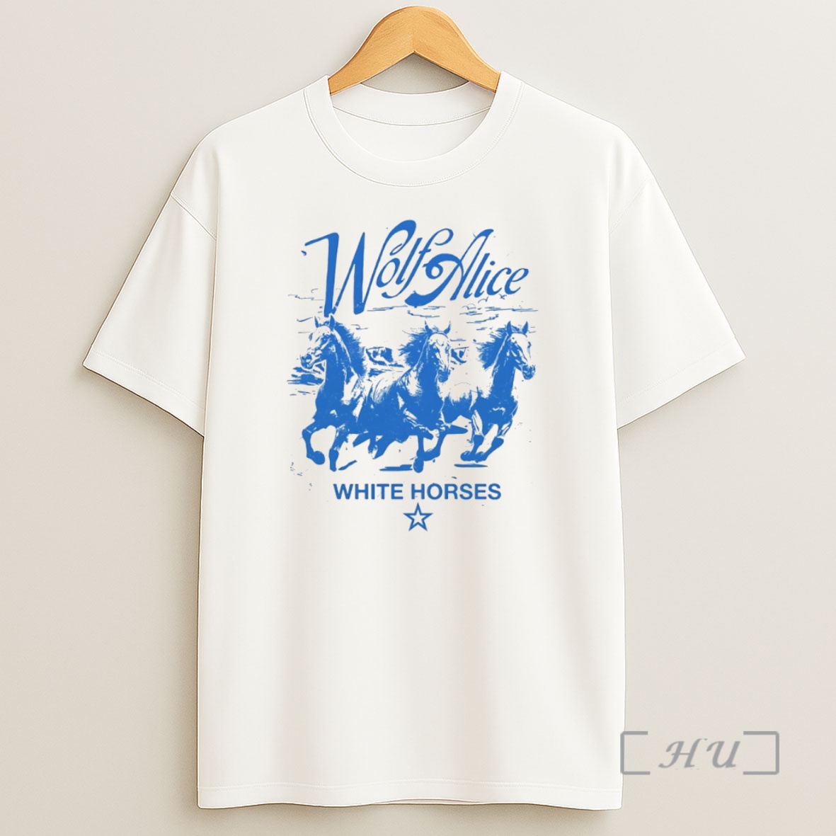 Officials Wolf Alice White Horses Circle Shirt Sweatshirt Tee