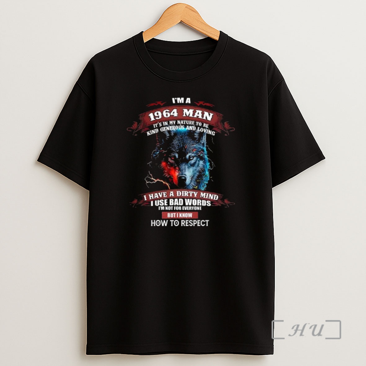 Officials Wolf Im A 1964 Man Its In My Nature To Be Kind Generous And Loving Shirt Sweatshirt Tee
