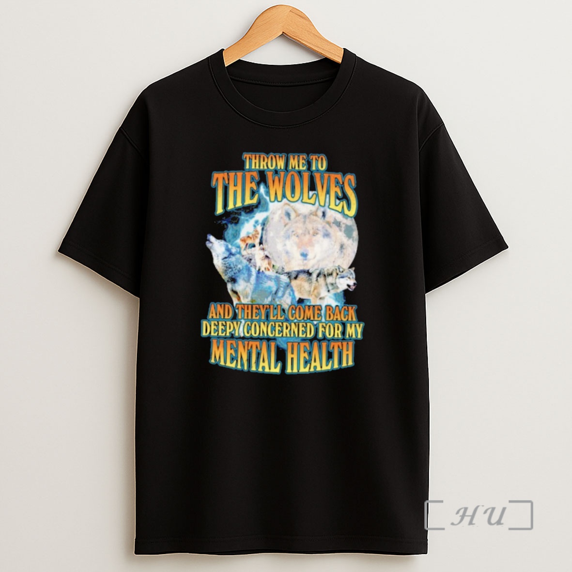 Officials Wolfs Throw Me To The Wolves And Theyll Come Back Deepy Concerned For My Mental Health Shirt Sweatshirt Tee