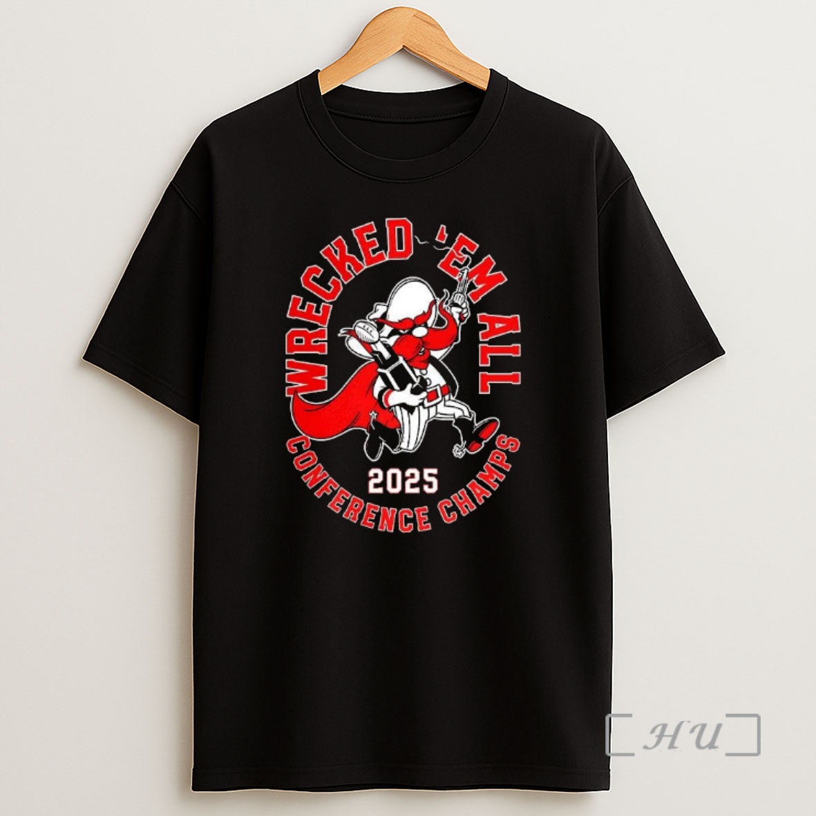 Officials Wrecked Em All Conference Champs Texas Tech Red Raiders 2025 Premium Shirt Sweatshirt Tee