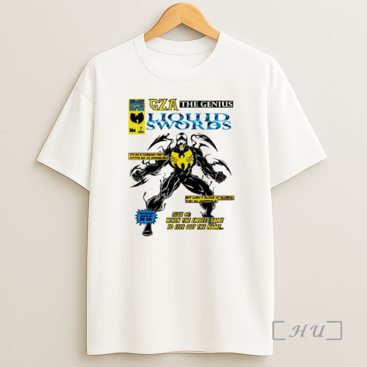 Officials Wu Tang Clan 36 Chambers Gza The Genius Liquid Swords Marvel Shirt Sweatshirt Tee