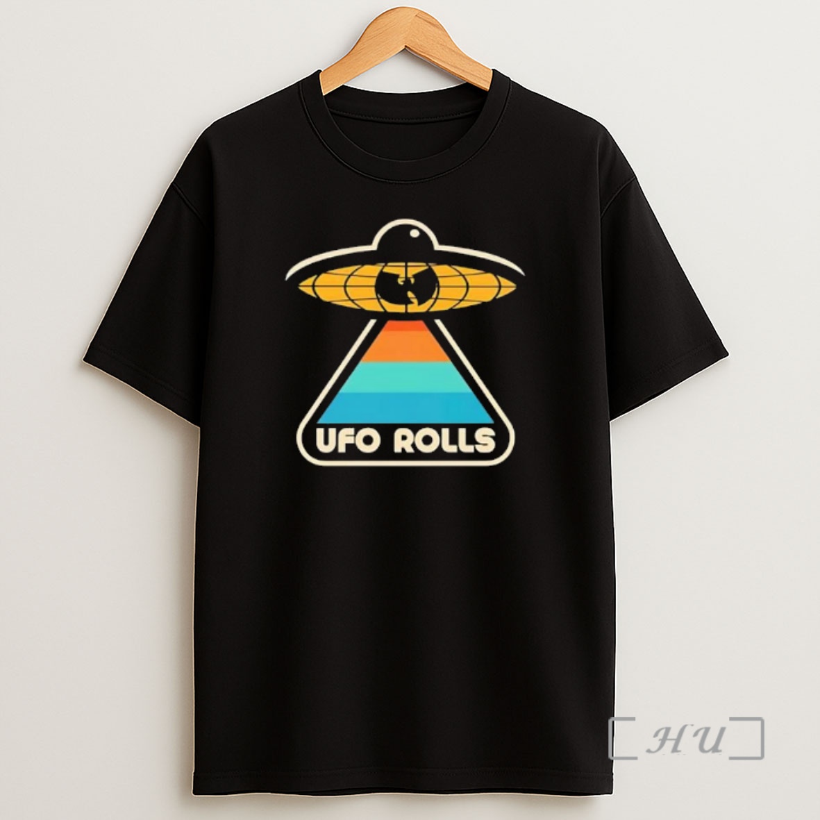 Officials Wu Tang Clan X Ufo Rolls Logo Retro Shirt Sweatshirt Tee