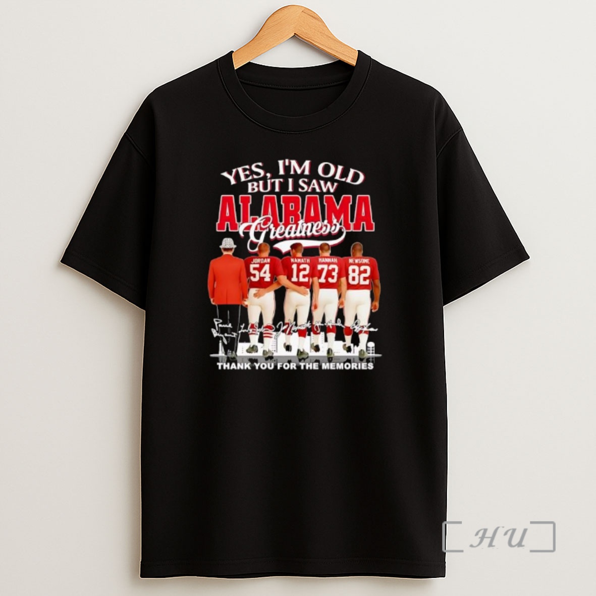 Officials Yes Im Old But I Saw Alabama Crimson Tide Greatness Skyline City Signature Ornaments Shirt Sweatshirt Tee