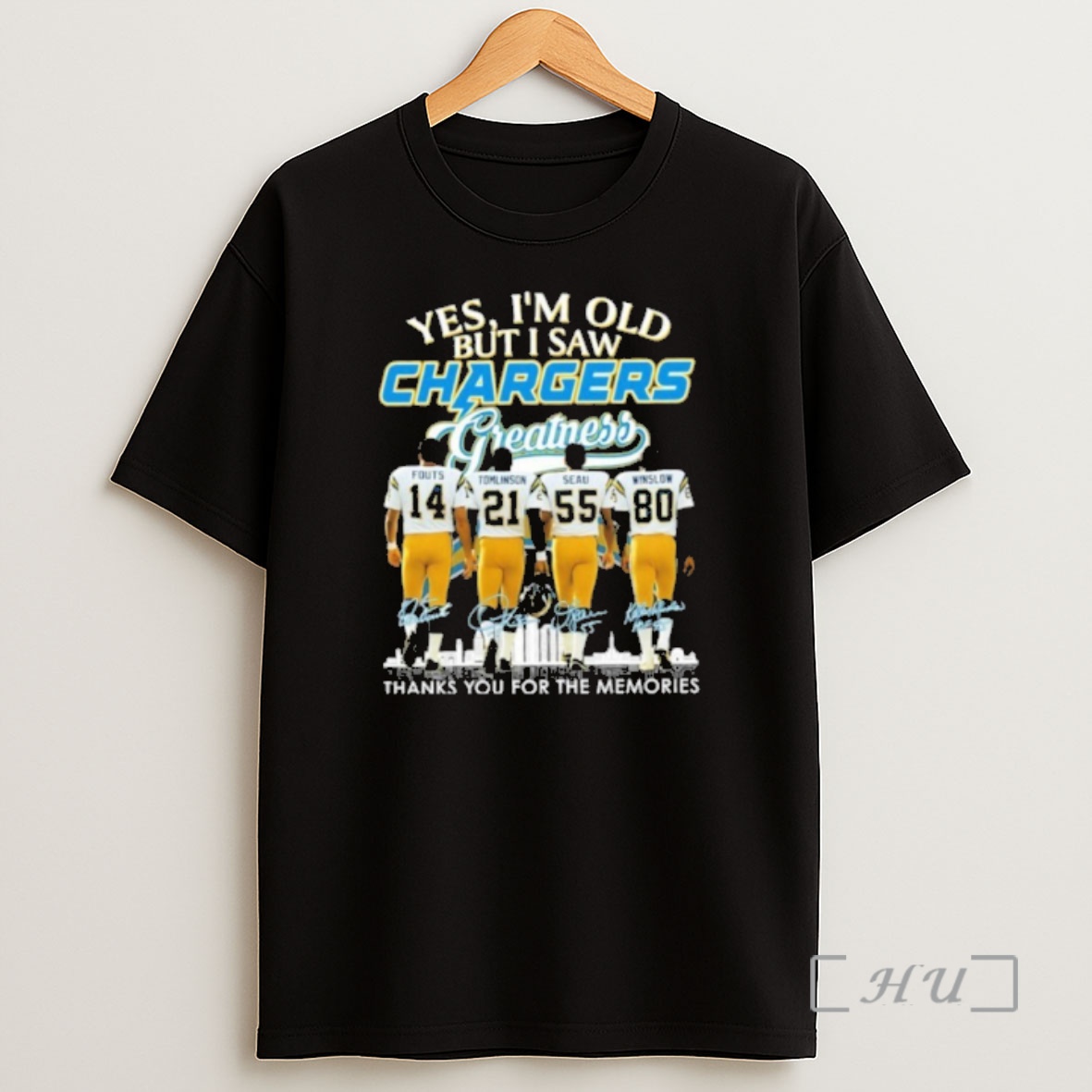 Officials Yes Im Old But I Saw Chargers Greatness Player Signature Thanks You For The Memories Shirt Sweatshirt Tee