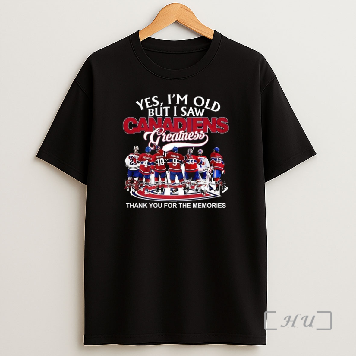 Officials Yes Im Old But I Saw Montreal Canadiens Greatness Thank You For The Memories Signature Premium Shirt Sweatshirt Tee