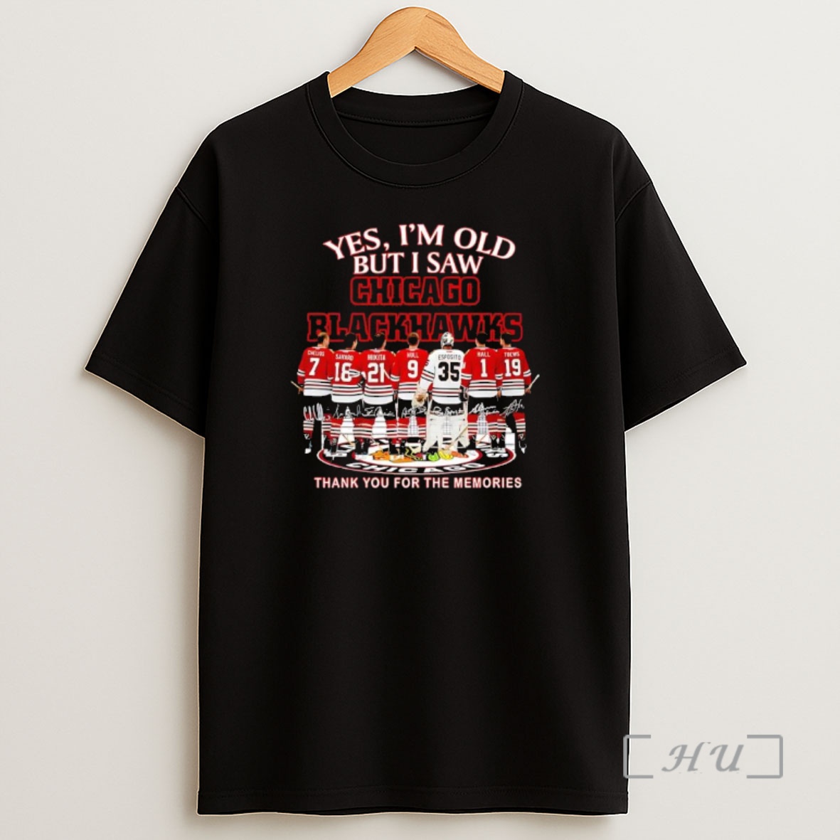 Officials Yes Im Old But I Saw Chicago Blackhawks Stan Mikita Signatures Thank You For The Memories Shirt Sweatshirt Tee