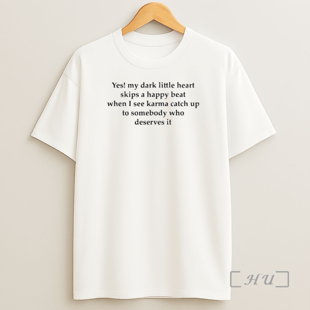 Officials Yes My Dark Little Heart Skips A Happy Beat When I See Karma Catch Up Shirt Sweatshirt Tee