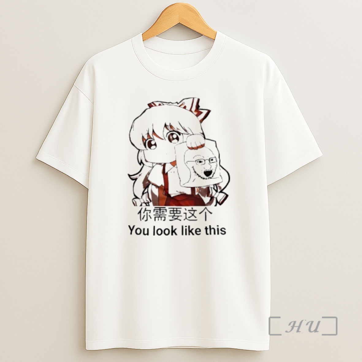 Officials You Look Like This Anime Premium Shirt Sweatshirt Tee