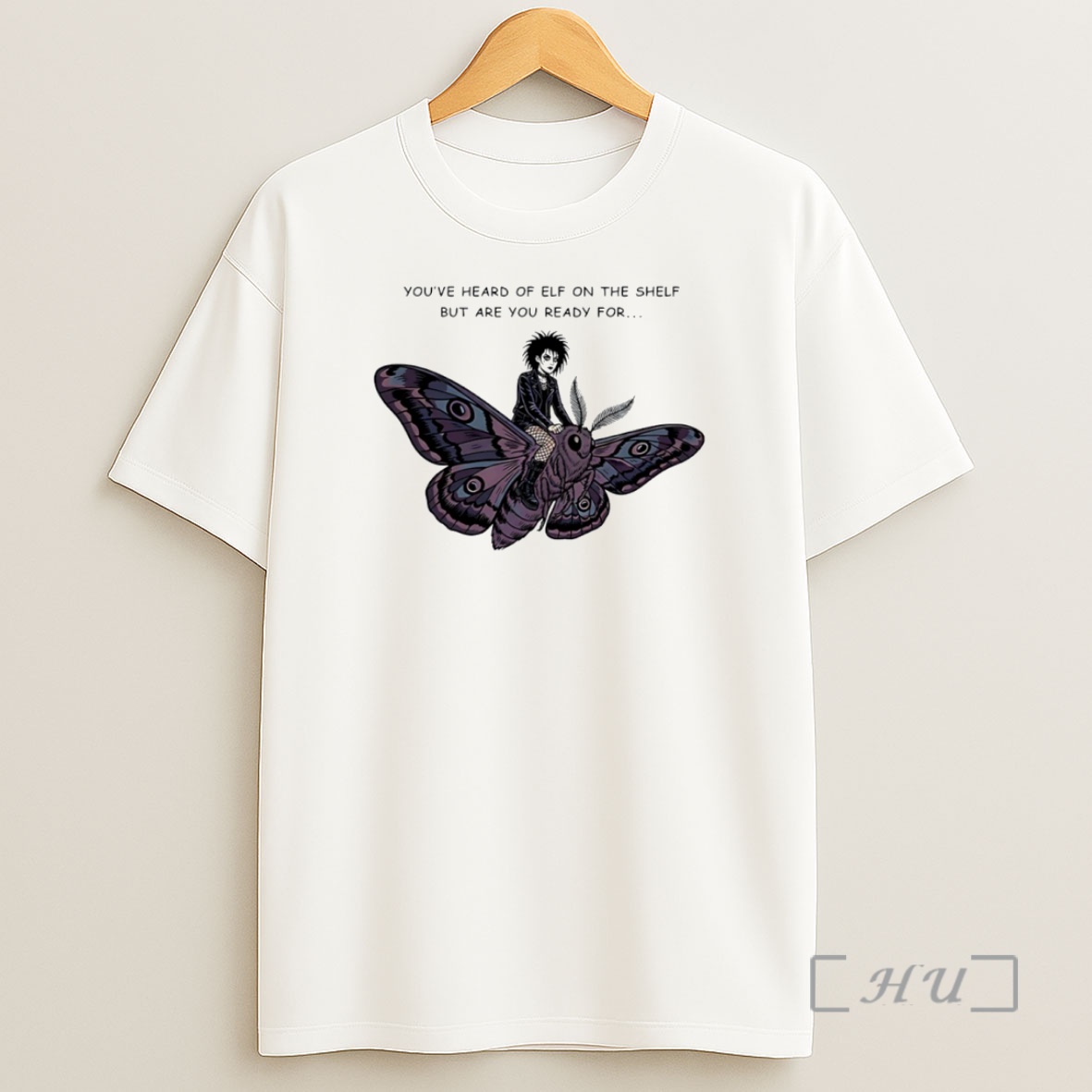 Officials Youve Heard Of Elf On The Shelf But Are You Ready For Goth On A Moth Circle Premium Shirt Sweatshirt Tee