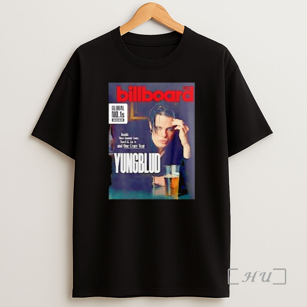 Officials Yungblud On The Cover Of Billboard Uk Global No 1s 2025 Inside Three Grammy Noms Shirt Sweatshirt Tee