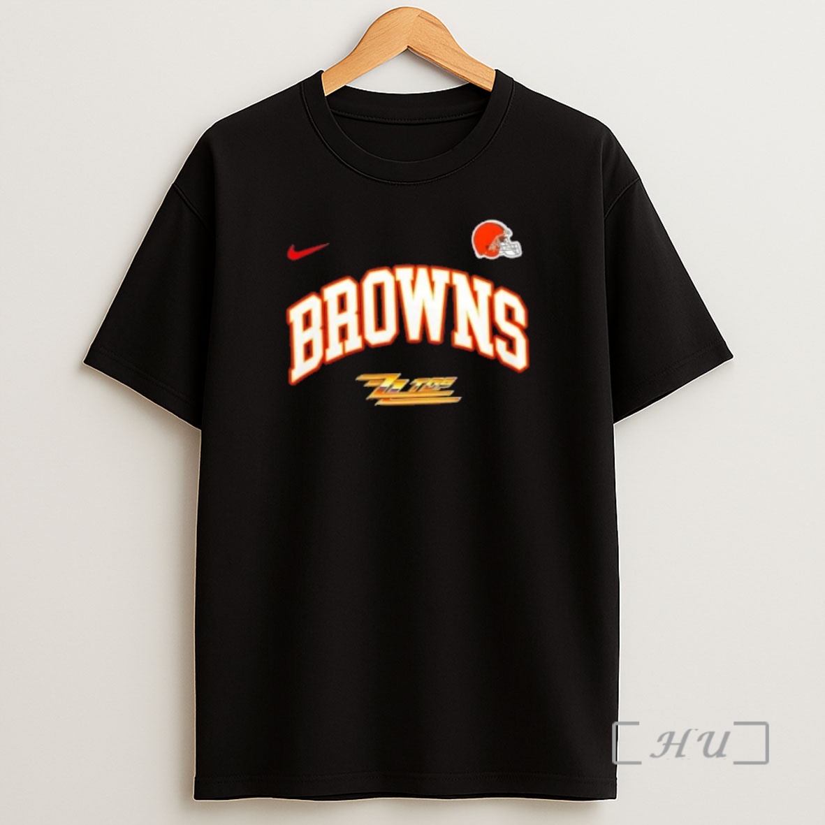 Officials Zz Top The Big One Go Cleveland Browns Football 2 Sided Shirt Sweatshirt Tee