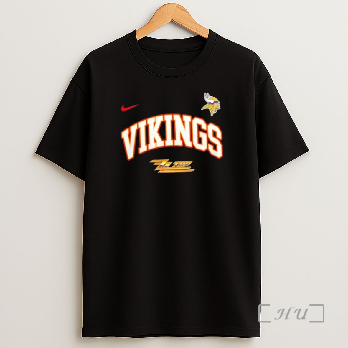 Officials Zz Top The Big One Go Minnesota Vikings Football 2 Sided Shirt Sweatshirt Tee