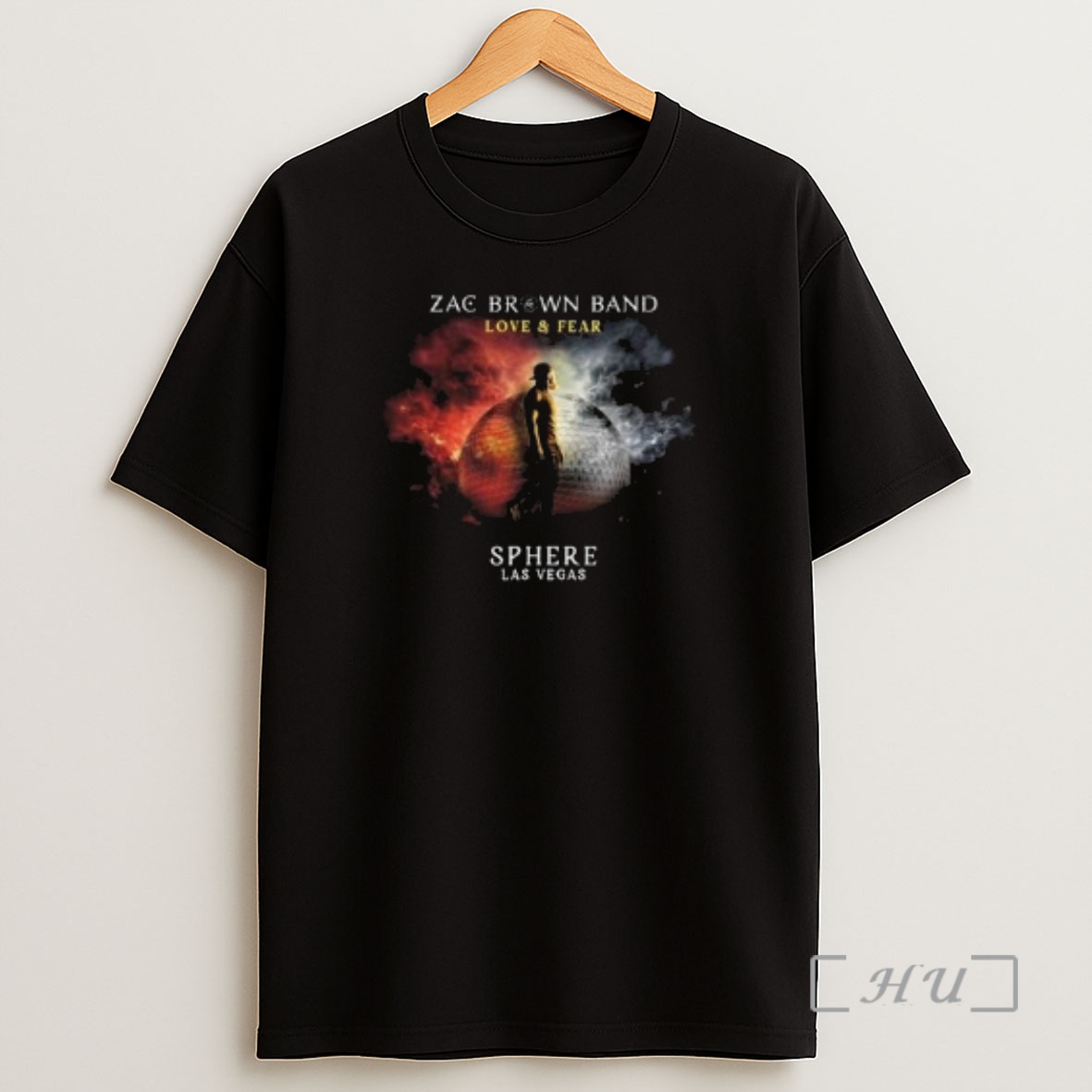 Officials Zac Brown Band Love Fear Sphere Admat Circle Black Premium Shirt Sweatshirt Tee