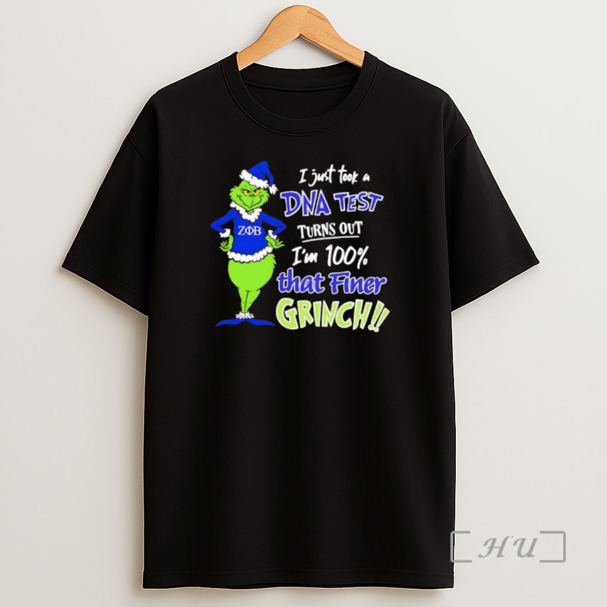 Officials Zeta Phi Beta Grinch Dna Test Reveal Premium Shirt Sweatshirt Tee