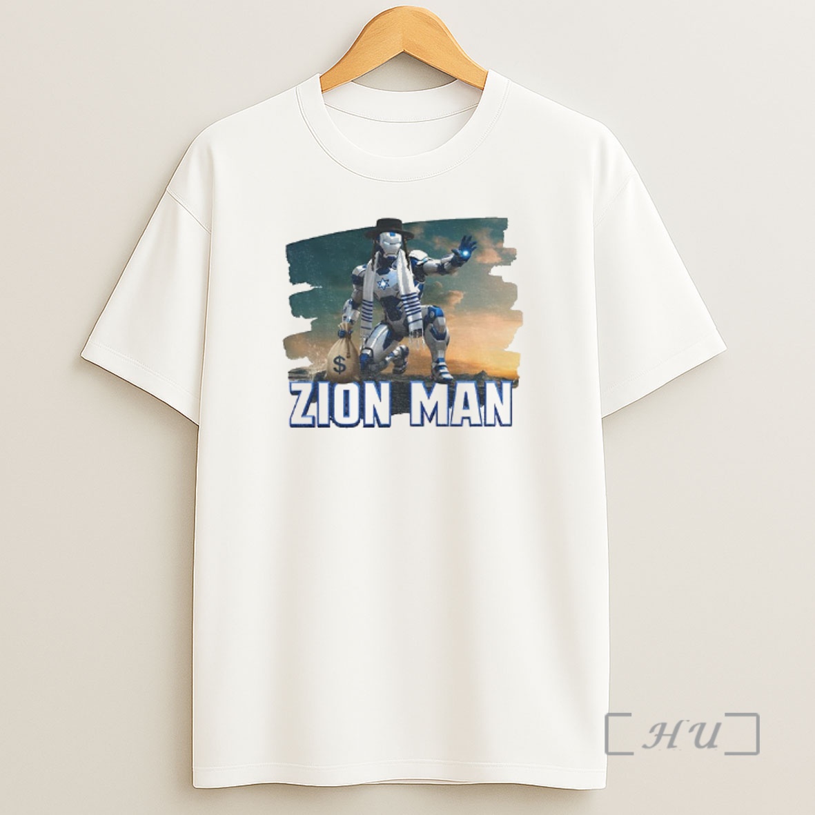 Officials Zion Man Iron Man Jewish Parody Premium Shirt Sweatshirt Tee