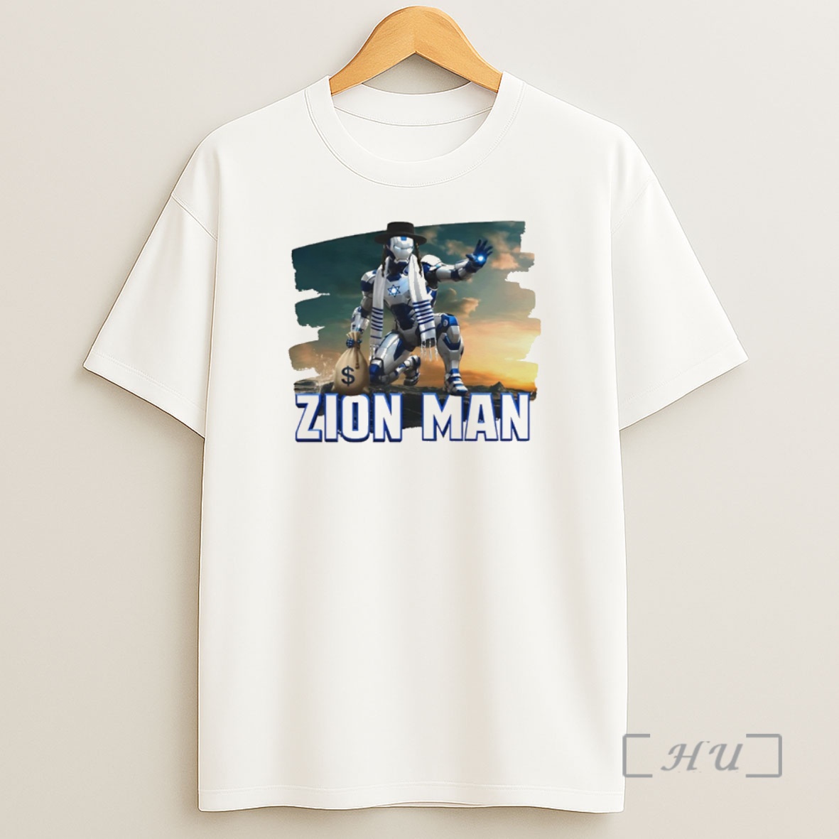 Officials Zion Man Jews Robot Christmas Premium Shirt Sweatshirt Tee