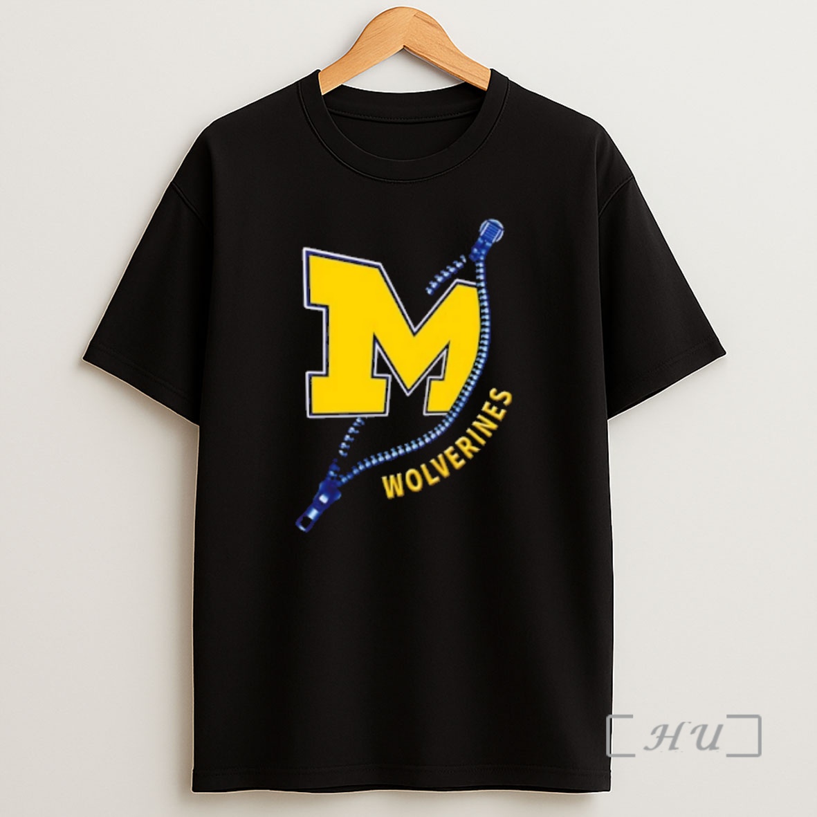 Officials Zipper X Michigan Wolverines Football Logo Premium Shirt Sweatshirt Tee