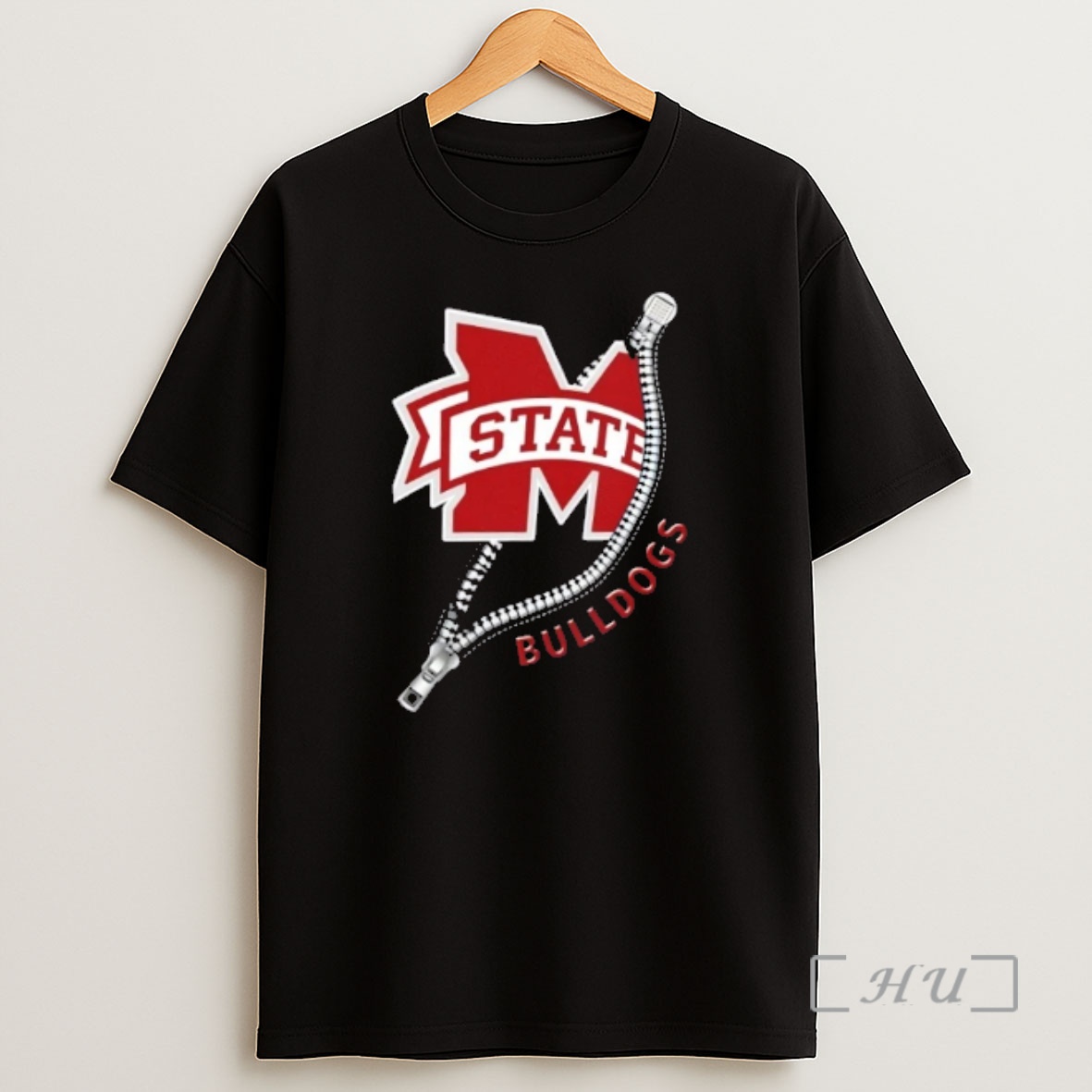 Officials Zipper X Mississippi State Bulldogs Football Logo Premium Shirt Sweatshirt Tee