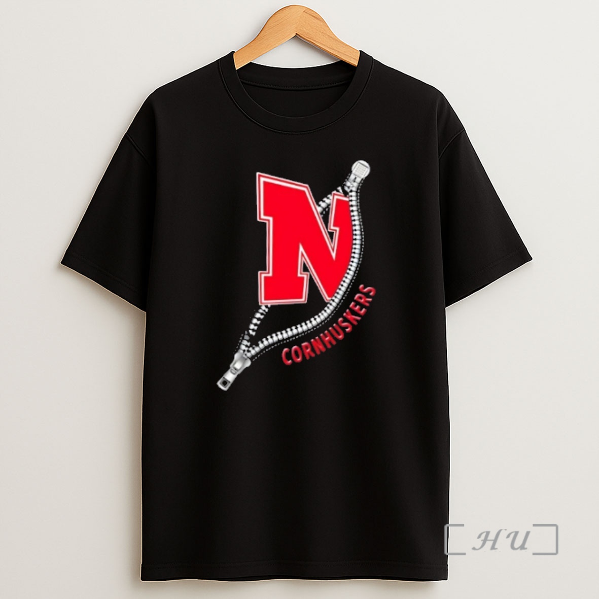 Officials Zipper X Nebraska Cornhuskers Football Logo Premium Shirt Sweatshirt Tee