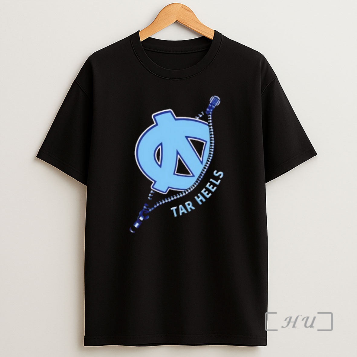 Officials Zipper X North Carolina Tar Heels Football Logo Premium Shirt Sweatshirt Tee