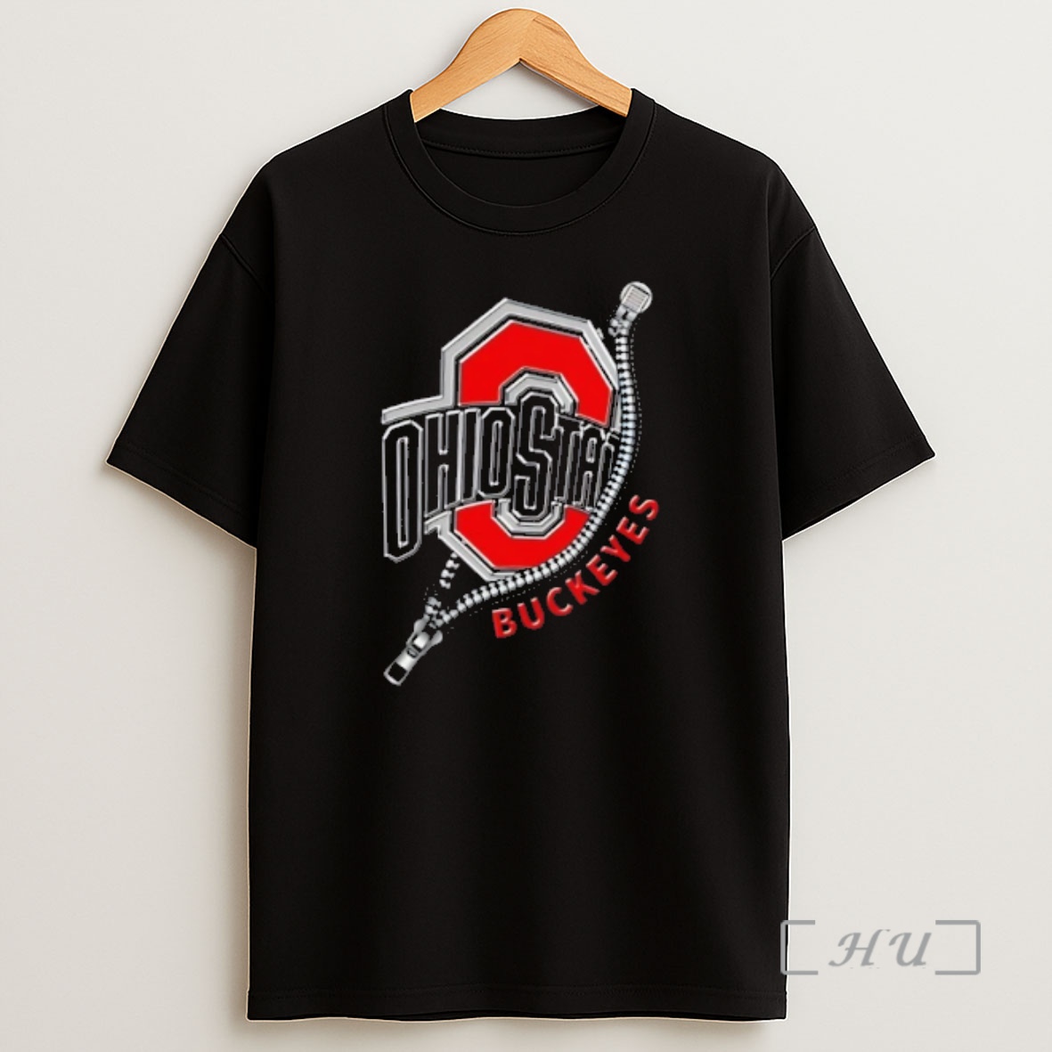 Officials Zipper X Ohio State Buckeyes Football Logo Premium Shirt Sweatshirt Tee